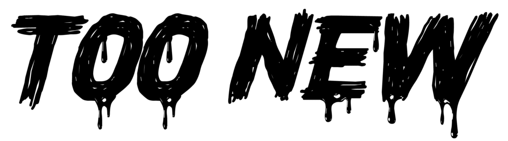 Too New Logo Black